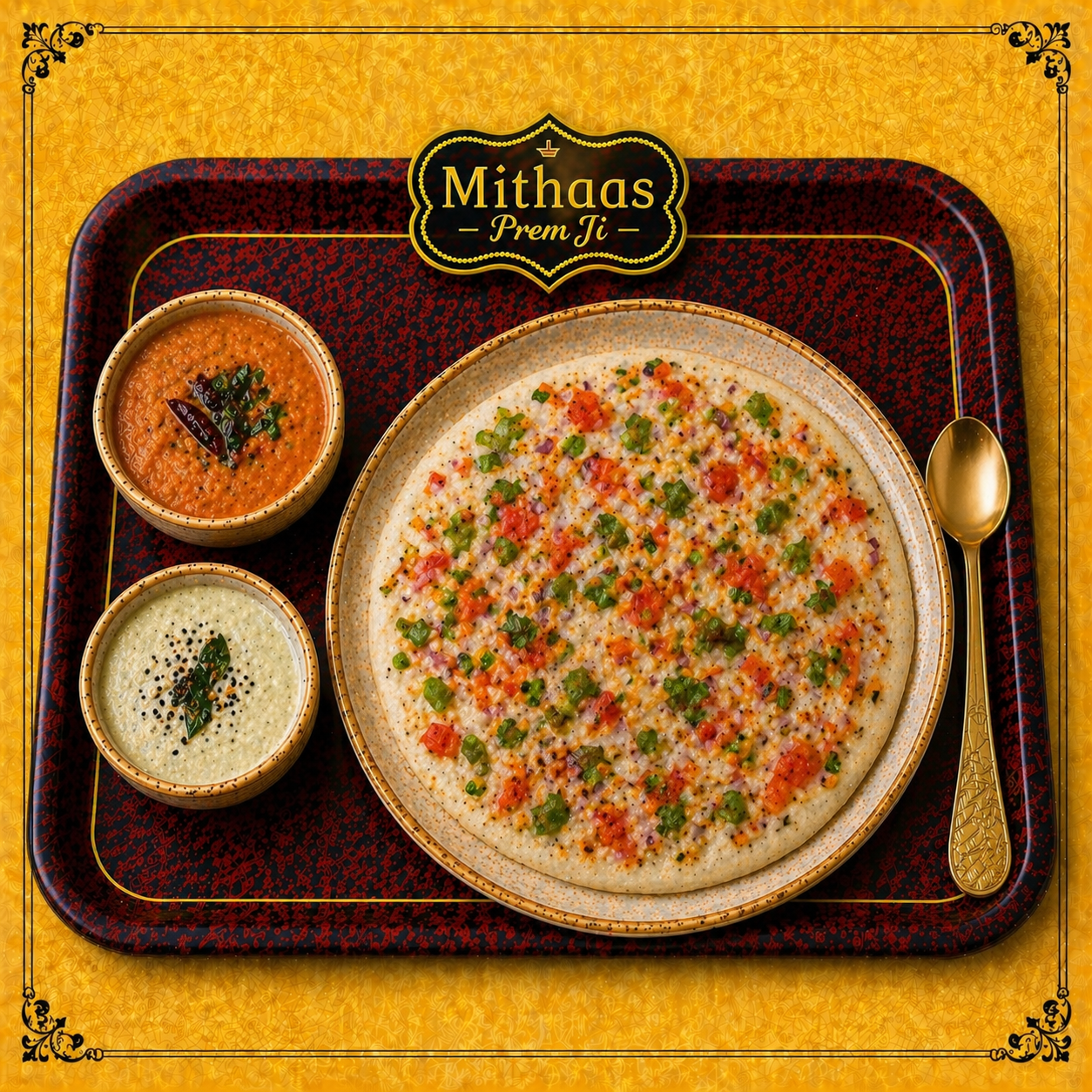 Veg Uttapam